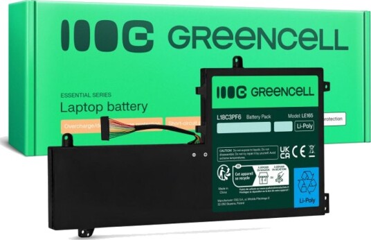 Green Cell-batteri L17C3PG1 for Lenovo Legion Y530- og Y540-serien