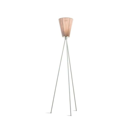 Northern - Oslo Wood Gulvlampe Light Grey/Beige