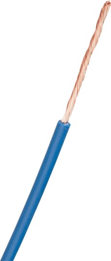 Nexans Koblingskabel 11183171-004-05 Rk 90°C (H05V2-K) Rk 0,75, Blå, Bobin 500 m