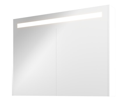 Sanibell Proline speilskab m/LED-belysning, 100x74cm, matt hvit paneler Sanibell Proline speilskab m/LED-belysning, 100x74cm, matt hvit paneler