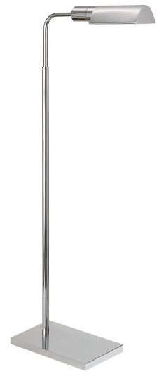 Studio golvlampa justerbar nickel