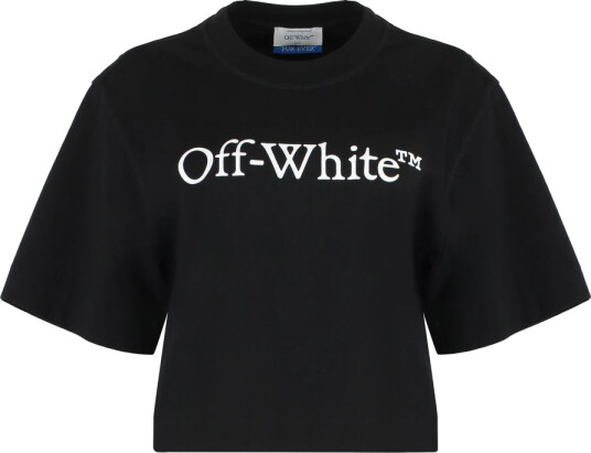 Off White Dame Topper Svart M, Off White Dame Topper Svart M,