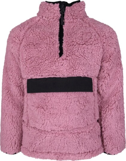 Lindberg Kids' Kläppen Pile Jacket 170, Dry Rose