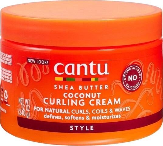Cantu Shea Butter For Natural Hair Coconut Curling Cream 340g Cantu Shea Butter For Natural Hair Coconut Curling Cream 340g