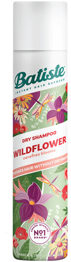 Batiste Wildflower Tørrsjampo 200 ml - Volumgivende Spray for Alle Hårtyper