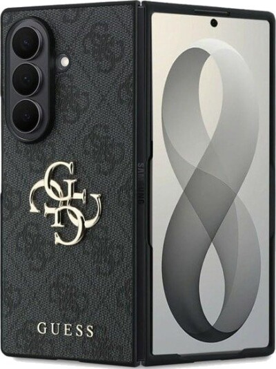 GUESS Big 4G Logo Case for Samsung Galaxy Z Fold 8 Ultra - Black