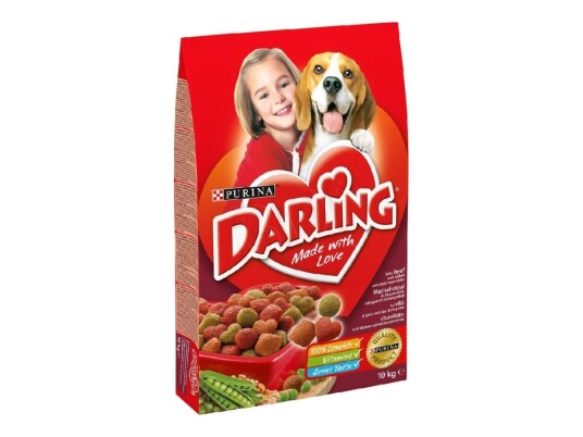 Purina Darling Voksen Hundefôr Storfekjøtt og Grønnsaker 10 kg
