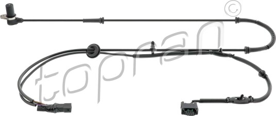 Sensor, ABS TOPRAN 638 672