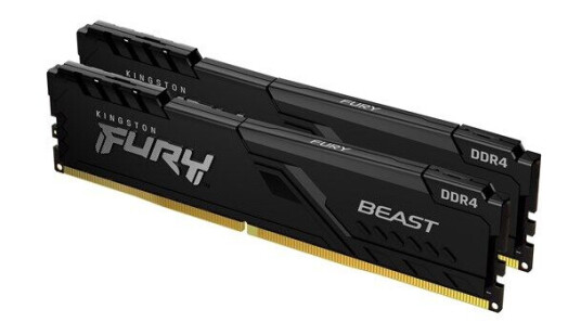 Kingston Fury Beast 64GB DDR4 3600MHz RAM Sett med XMP Kingston Fury Beast 64GB DDR4 3600MHz RAM Sett med XMP