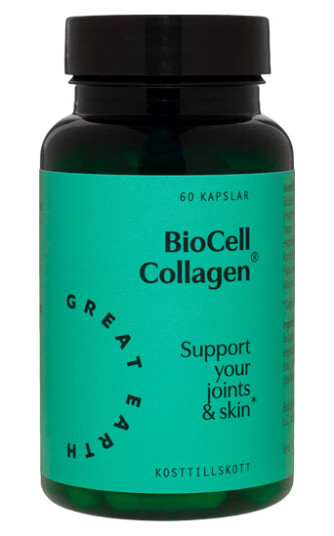 BioCell Collagen II+Hyaluronsyra, 60 kapsler BioCell Collagen II+Hyaluronsyra, 60 kapsler