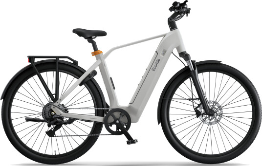 Ecoride Tripper 4 Hybrid | Navmotor | Skivebremser - Hvit, One-size (M/L)