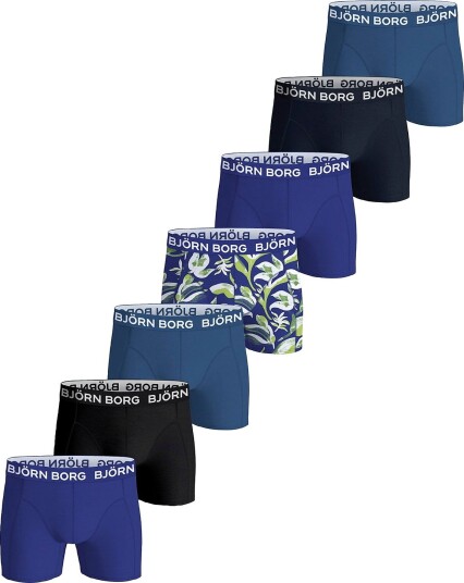 Björn Borg Boksershorts COTTON STRETCH BOXER 7 pack Flerfarget