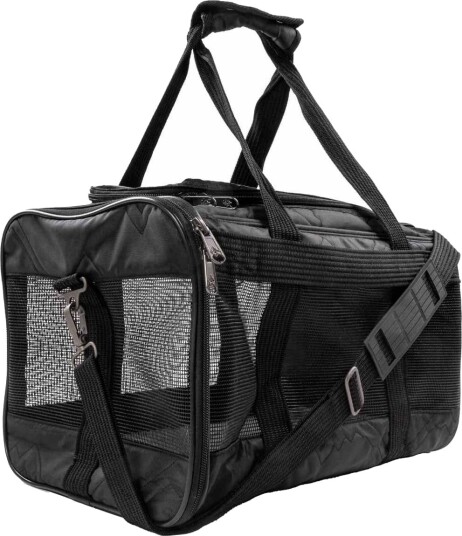 Sherpa Deluxe hundebur stor 48x30x29cm svart Sherpa Deluxe hundebur stor 48x30x29cm svart