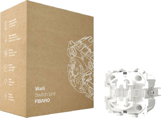 Avatto N-TS10-B2 Smart Lysbryter 2-veis (WiFi/Tuya) Svart