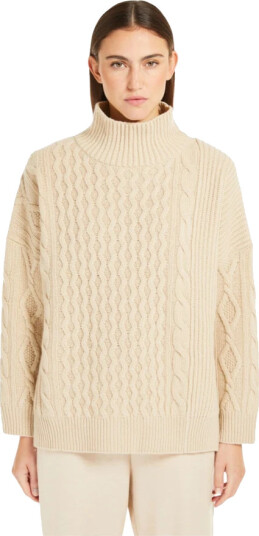 Weekend Max Mara Dame Strikkevarer Beige XS,