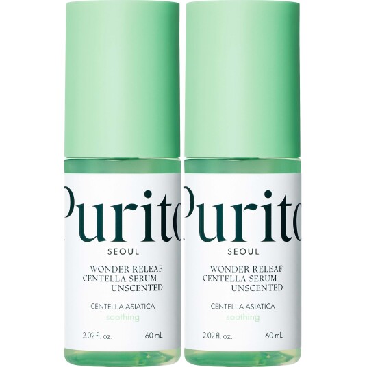 Purito Wonder Releaf Centella Serum Unscented Duo 2x60 ml Purito Wonder Releaf Centella Serum Unscented Duo 2x60 ml