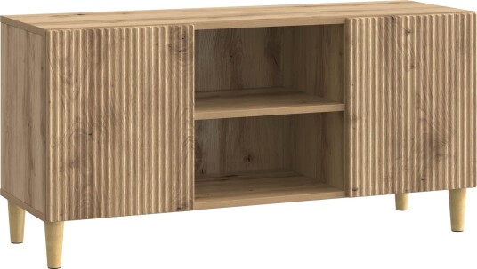  TV skap Artisan eik 102 x 34,5 x 50 cm Konstruert tre