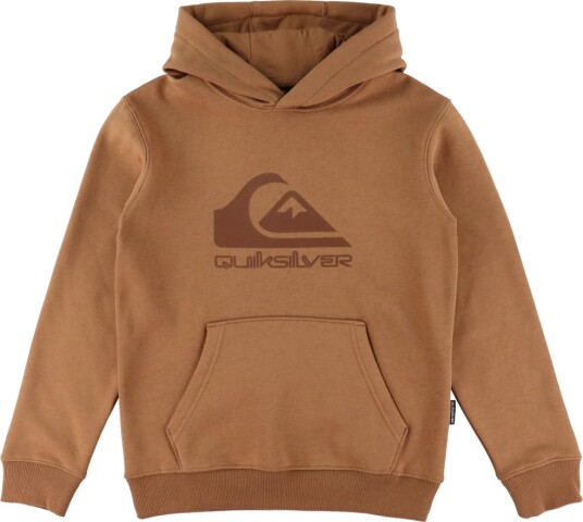 Quiksilver Hettegenser   Komp Logo   Råhud   Quiksilver   16 år (176)   Hettegenser   Brun