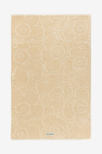 Marimekko - Badehåndkle Piirto Unikko - Beige Marimekko - Badehåndkle Piirto Unikko - Beige
