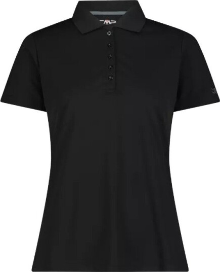 CMP Functional Polo W (UPF40) Black Blue Black Blue 38