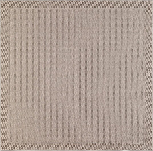 Miami Flatvevd Matte Firkantet 200x200 cm - Natur
