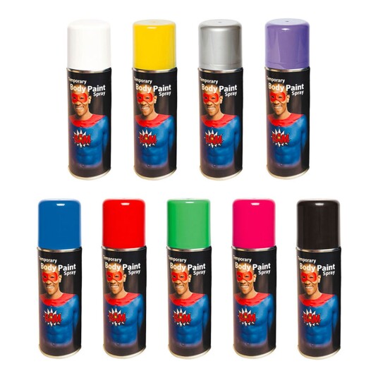 Palmer Agencies Kroppsmaling Spray - Silver