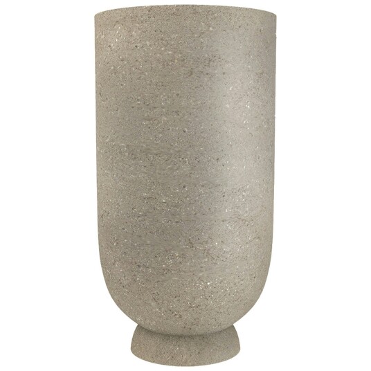 TERRA Blomsterpotte/Vase H75xØ40 Sand