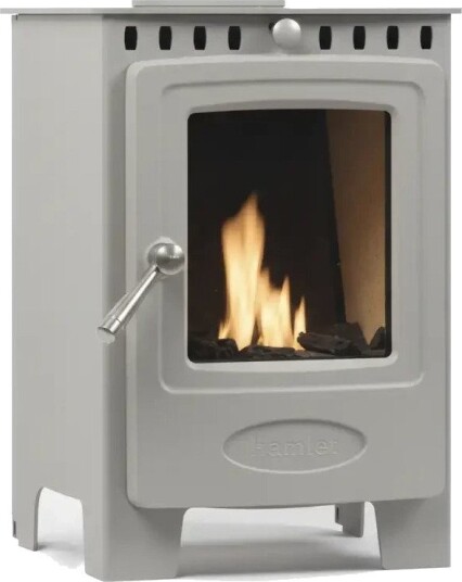 Arada Hamlet Solution 4 Mist Grey - Frittstående biopeisovn