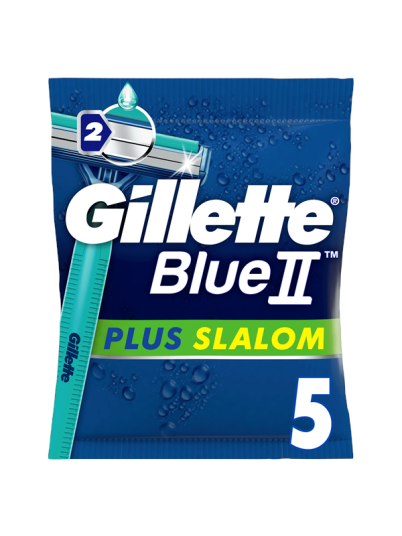 Gillette Blue II Plus Slalom Engangshøvler x 5Pakn.