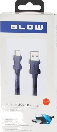 Usb Blow Usb-A-Kabel 0,5 M Svart 66-121#