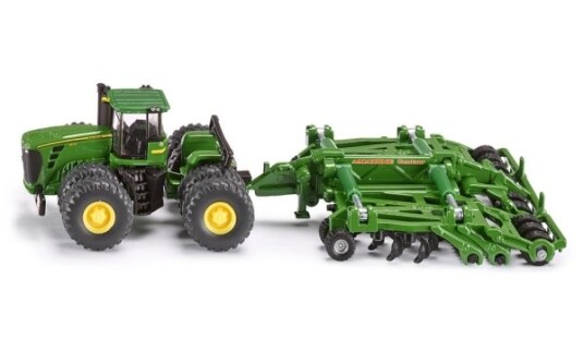 Siku 1856 Traktor 3 År Metall Sort Grønn