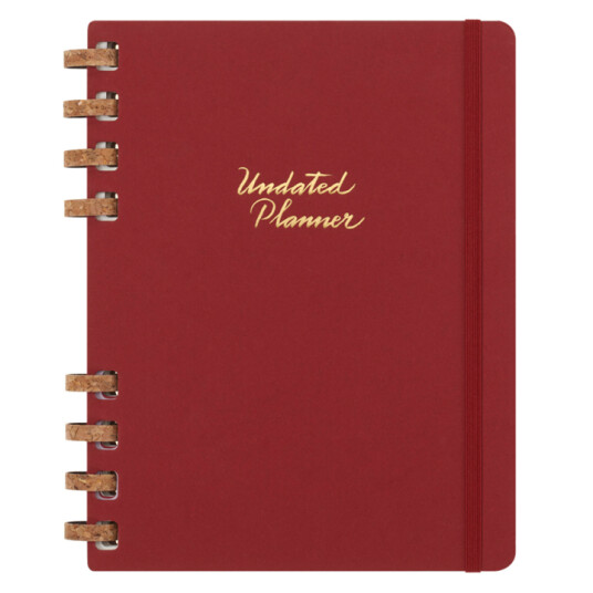 Moleskine Planner Spiral XL Cherry Moleskine Planner Spiral XL Cherry