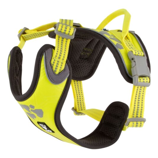 Hurtta Weekend Warrior Harness 100-120 Cm 100-120 cm, Neon Lemon