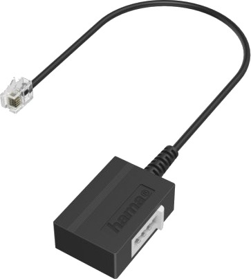 Hama 00201130 Tae-F Rj11 0,2 M Svart