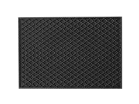 HP Autozubehör 16537 Fodmåtte (universal) Gummi (natur) (L x B x H) 530 x 370 x 10 mm Sort