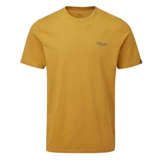 Rab  Stance Mountain Peak Tee Herre, Sah Sahara, XL