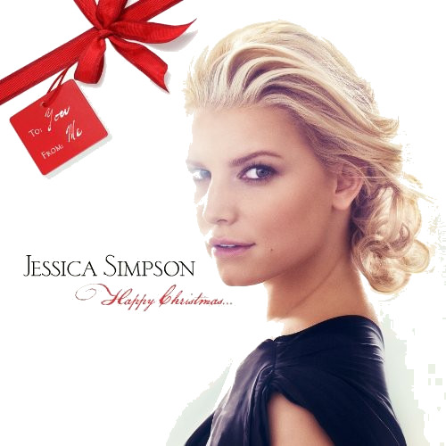 Jessica Simpson Happy Christmas CD