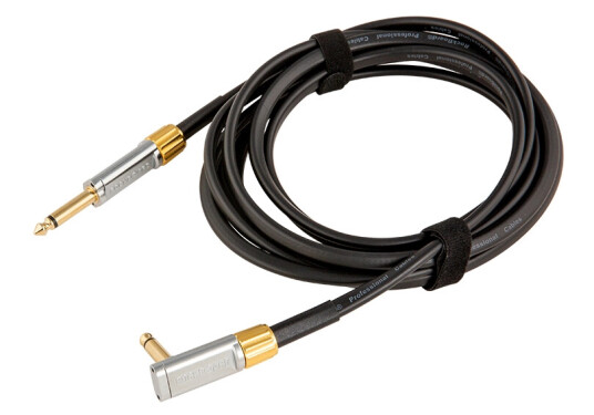 Rockboard Flat Instrument Cable, 300 Cm Straight / Angled, Premium Series