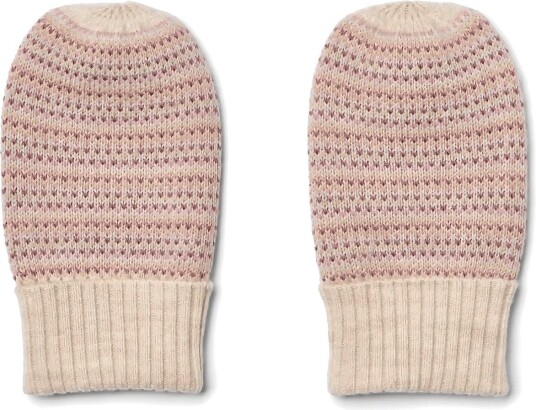 Wheat Baby Mittens Lilloa - ROSE - One Size