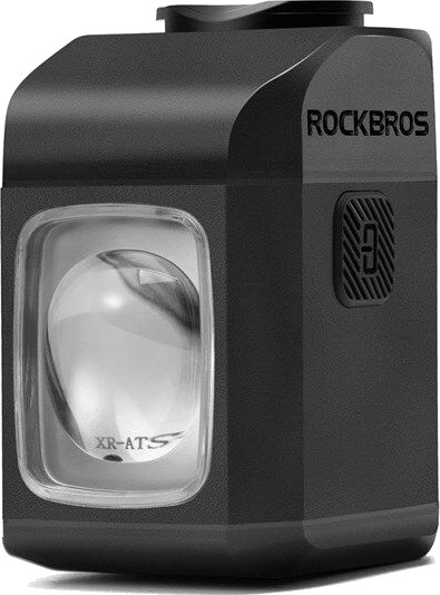 Rockbros M8 1600lm front bike light with remote control 10m rechargeable 4000 mAh - black Rockbros M8 1600lm front bike light with remote control 10m rechargeable 4000 mAh - black