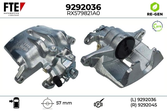 FTE 9292036 Bremsecaliper FTE 9292036 Bremsecaliper