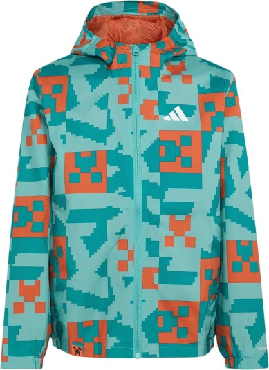 adidas Terrex K Mc Mt Rn Jkt   Blue   128