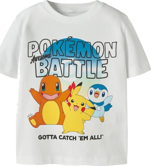 Name It Nmmmalt Pokemon Ss Nreg Top Box Sky   White   98