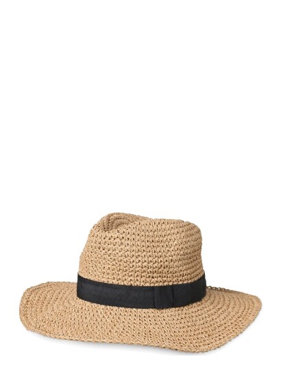 DAY ET Day Raffia Crochet Hat Beige 56