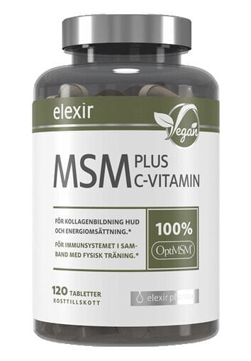 MSM + C Vitamin 120 tab. MSM + C Vitamin 120 tab.