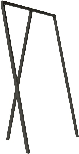 Hay Loop Stand Wardrobe Black Garderobestativ Leif Jørgensen Svart