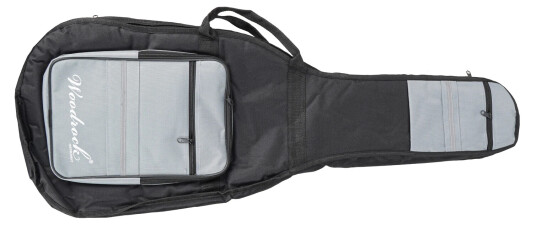 Woodrock Instrument Woodrock Gigbag For El-Gitar 20mm Padding (Sort/grå)