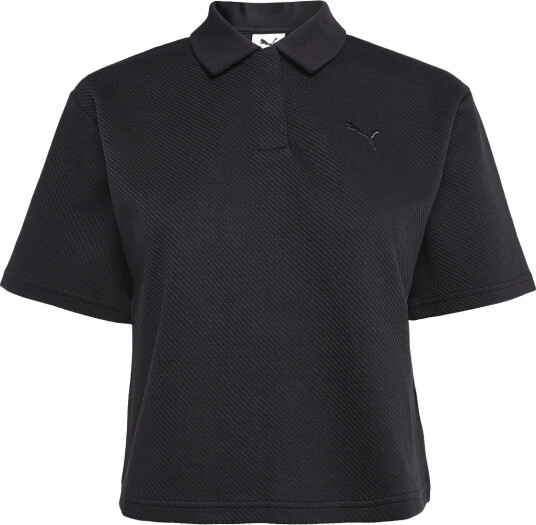 PUMA Puma Class Relaxed Polo Tee Black XS