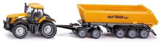 Siku 1:87 Jcb With Dolly And Tipping Trailer 313-1858 Siku 1:87 Jcb With Dolly And Tipping Trailer 313-1858