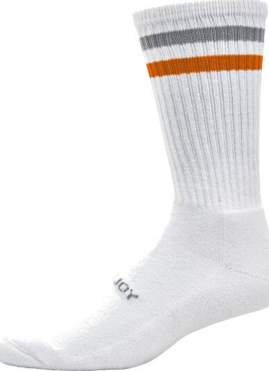 FootJoy Comfortsof   Crew 3 Pack Golfsokker White Assorted Stripe